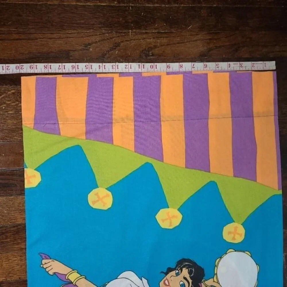Vintage Disney Hunchback of Notre Dame Pillowcase Retro 90s